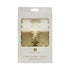 Talking Tables White & Gold Tree Shaped Candles - 2 Pack