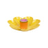 Talking Tables Coloured Enamel Flower Shaped Candle Holders, Available in 3 Colours