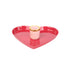 Talking Tables Enamel Heart Shaped Candle Holder Heart Decor