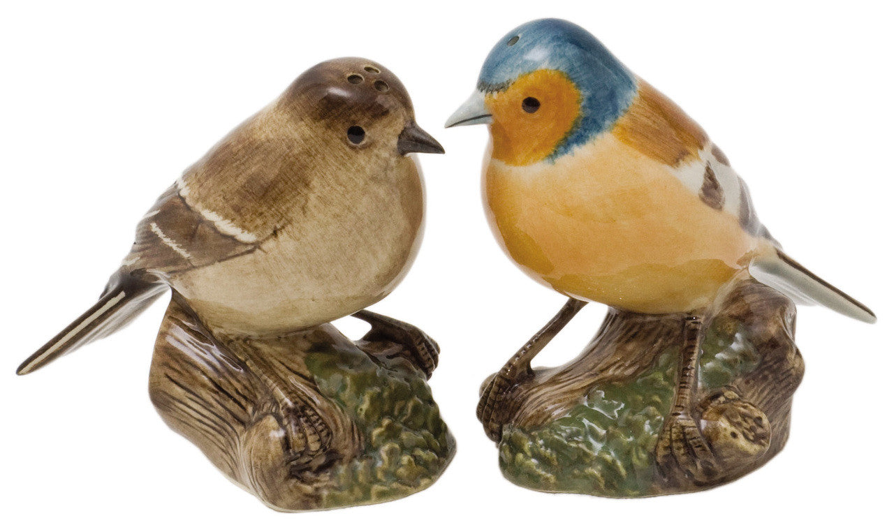 Quail Chaffinch Salt and Pepper Set