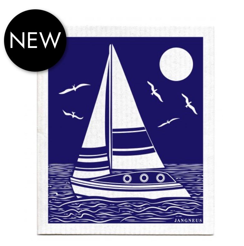 Jangneus Sailing Boat Dishcloth