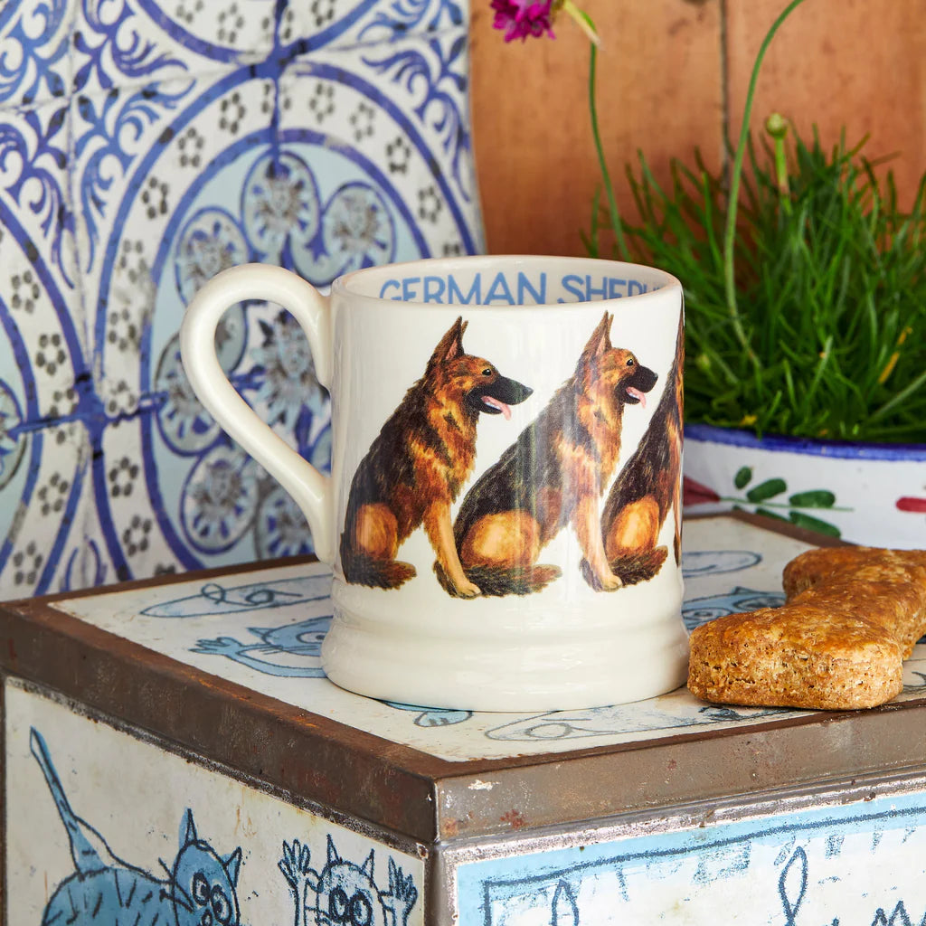 Emma Bridgewater German Shepherd 1/2 Pint Mug