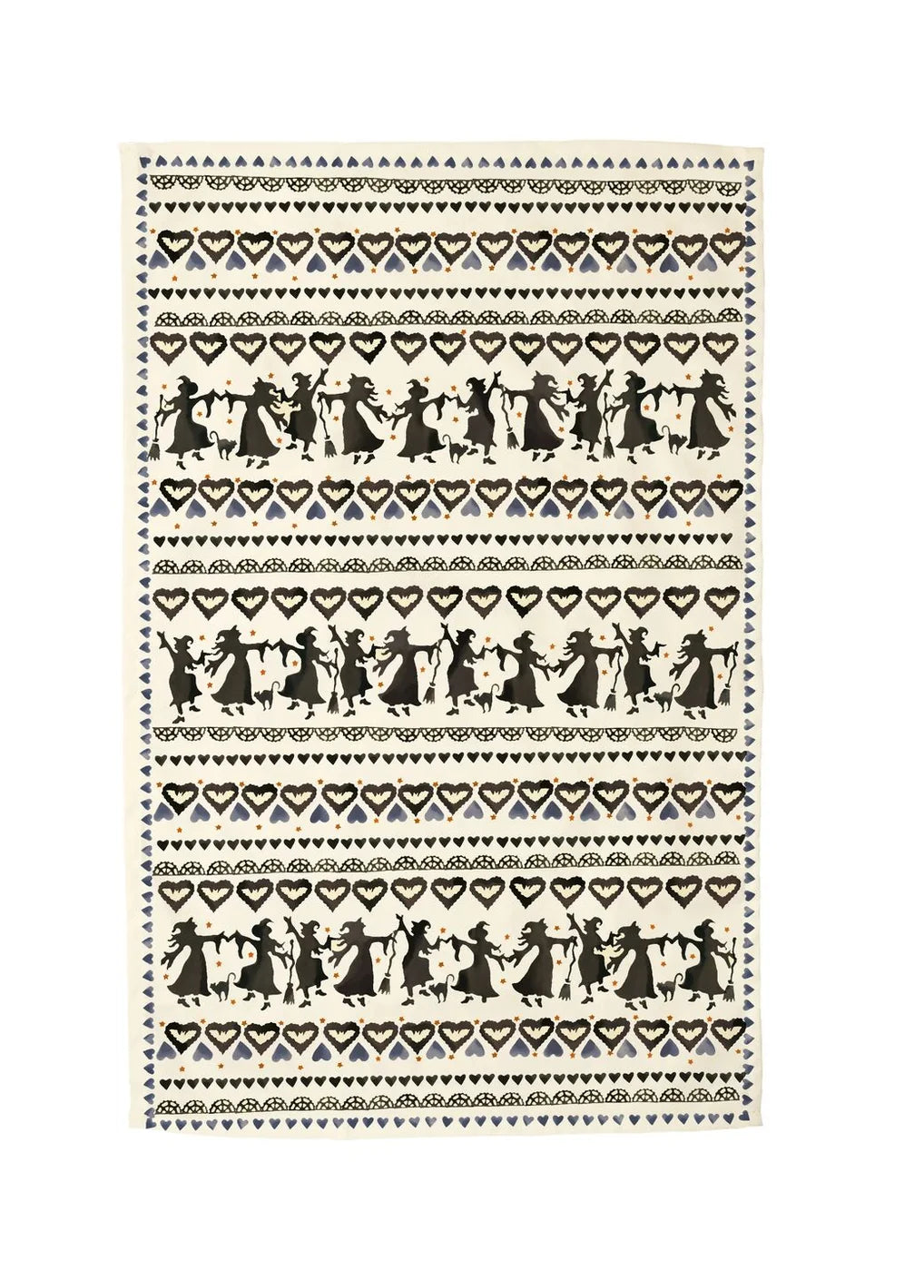 Emma Bridgewater New Dancing Witches Tea Towel