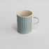 Musango Sgrafitto Stripe Demi Mug (Available in 7 Colours)