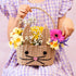 Talking Tables Recycled Paper Bunny Shaped Basket