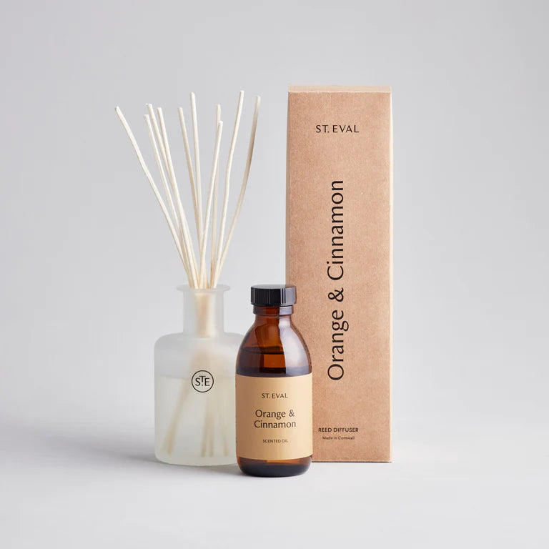 St Eval Orange & Cinnamon Reed Diffuser