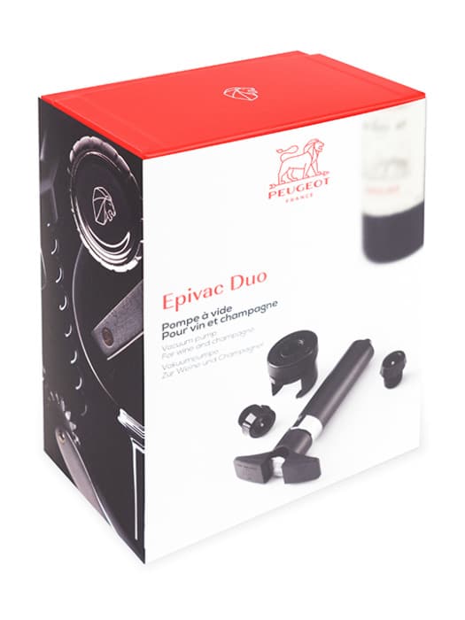 Peugeot Epivac Duo Wine and Champagne Saver Vacuum Pump