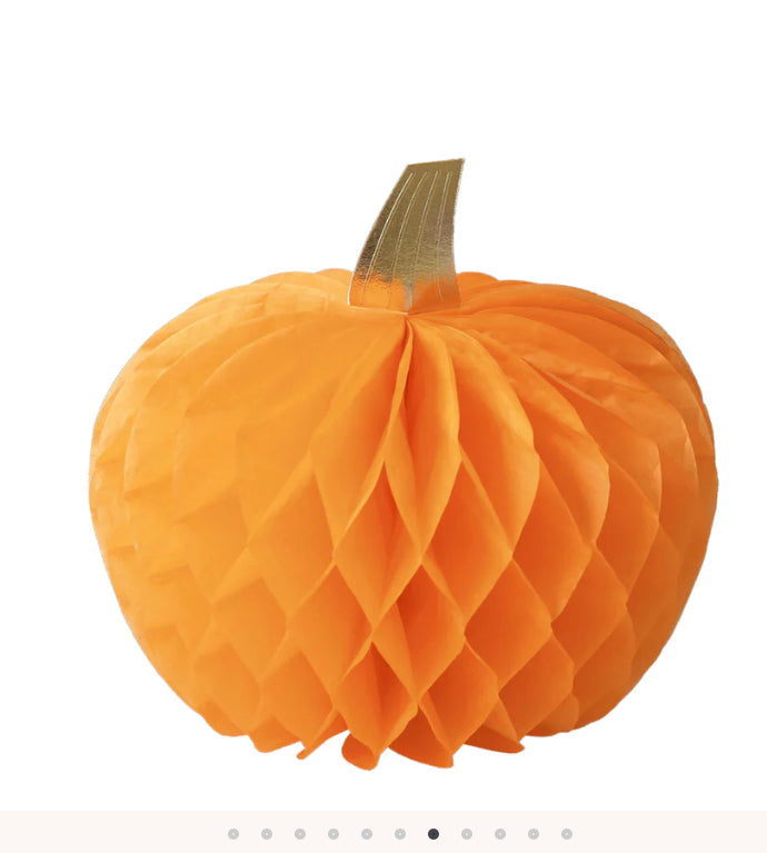 Meri Meri Honeycomb Pumpkins (x 10)