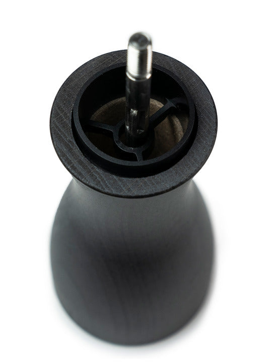 Peugeot Fidji Manual Wooden and Stainless Steel Pepper Mill, Graphite 15 cm - 6"