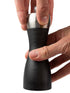 Peugeot Fidji Manual Wooden and Stainless Steel Pepper Mill, Graphite 15 cm - 6"