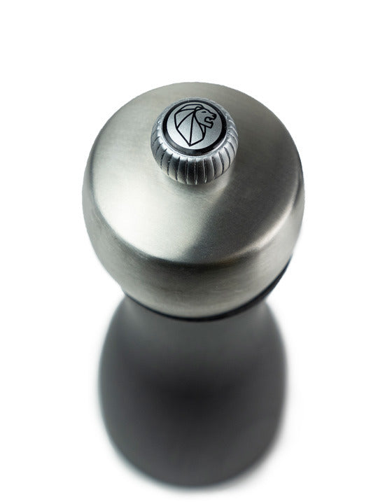 Peugeot Fidji Manual Wooden and Stainless Steel Pepper Mill, Graphite 15 cm - 6"