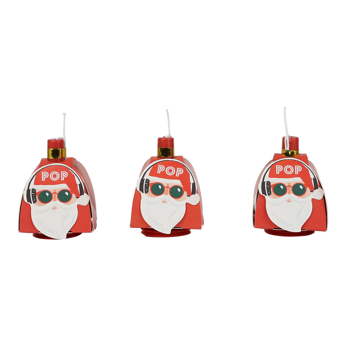 Talking Tables Santa Poppers - 12 Pack