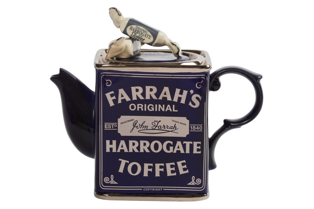 Farrah’s Harrogate Toffee Tin Medium Teapot 20 Fl.Oz.