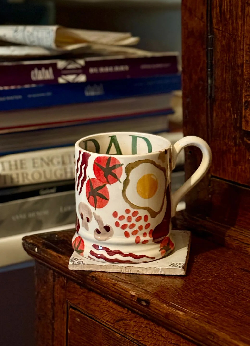 Emma Bridgewater NEW Breakfast Dad 1/2 Pint Mug
