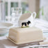 Quail New Friesian Cow Butter Dish