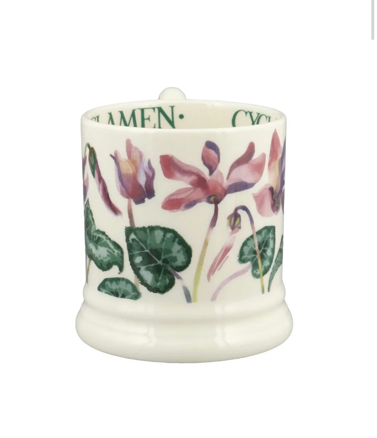 Emma Bridgewater New Cyclamen 1/2 Pint Mug