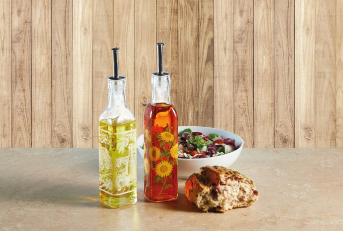 KitchenCraft World of Flavours Italian Oil and Vinegar Drizzlers 275ml