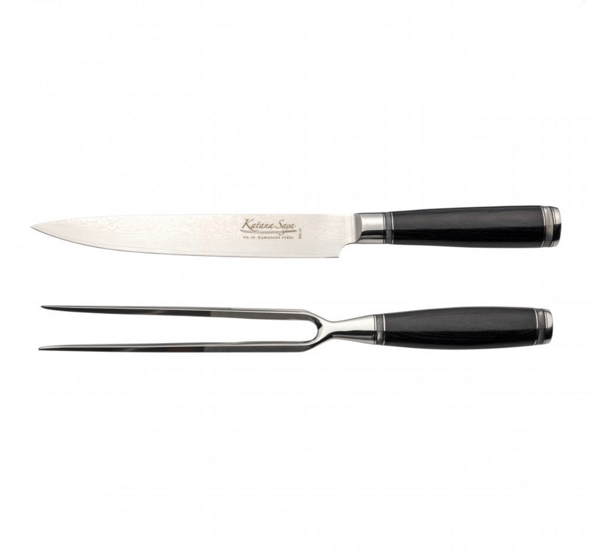 Katana Saya Pakkawood 2 Piece Carving Set