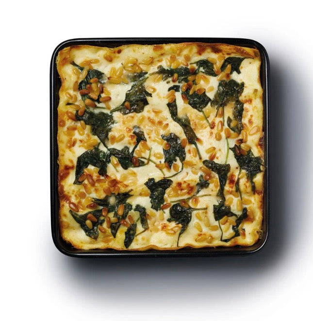 MasterClass Vitreous Enamel Square Pan, 23cm x 4cm