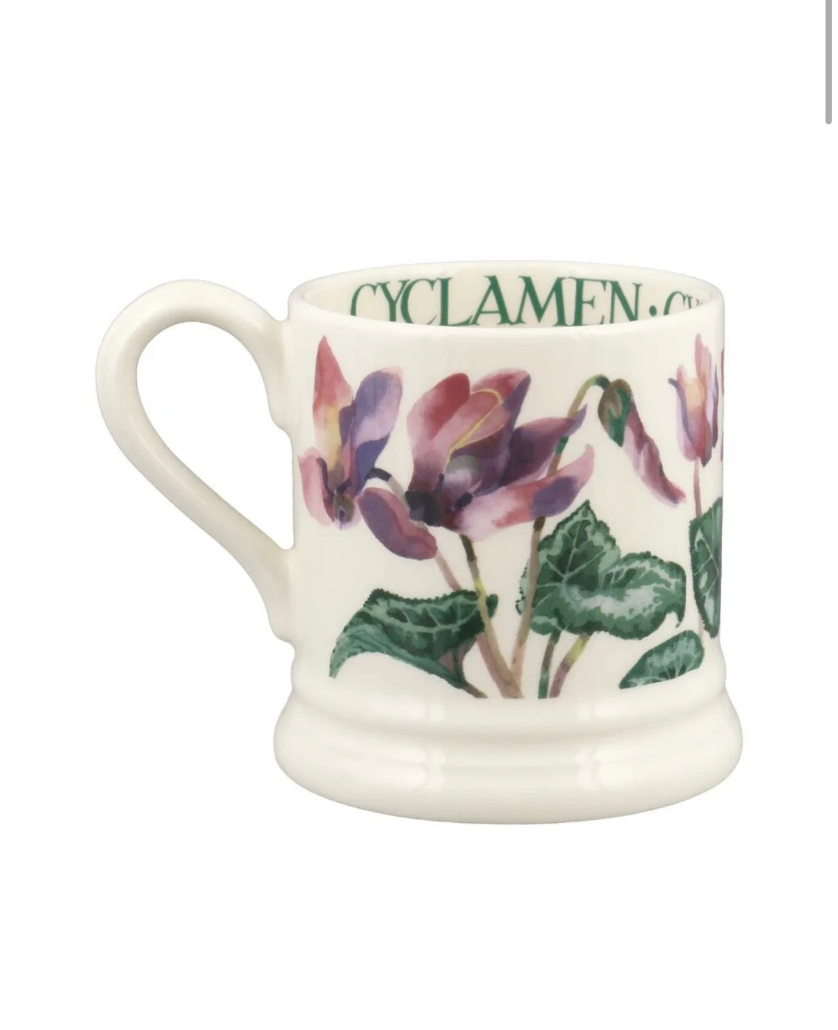 Emma Bridgewater New Cyclamen 1/2 Pint Mug