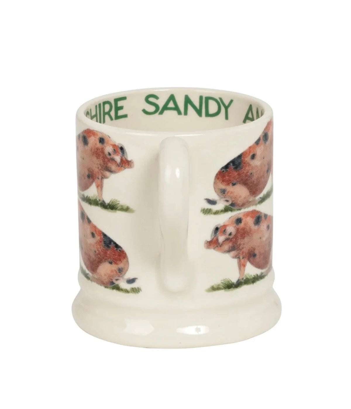 Emma Bridgewater New Oxfordshire Sandy & Black Pig 1/2 Pint Mug