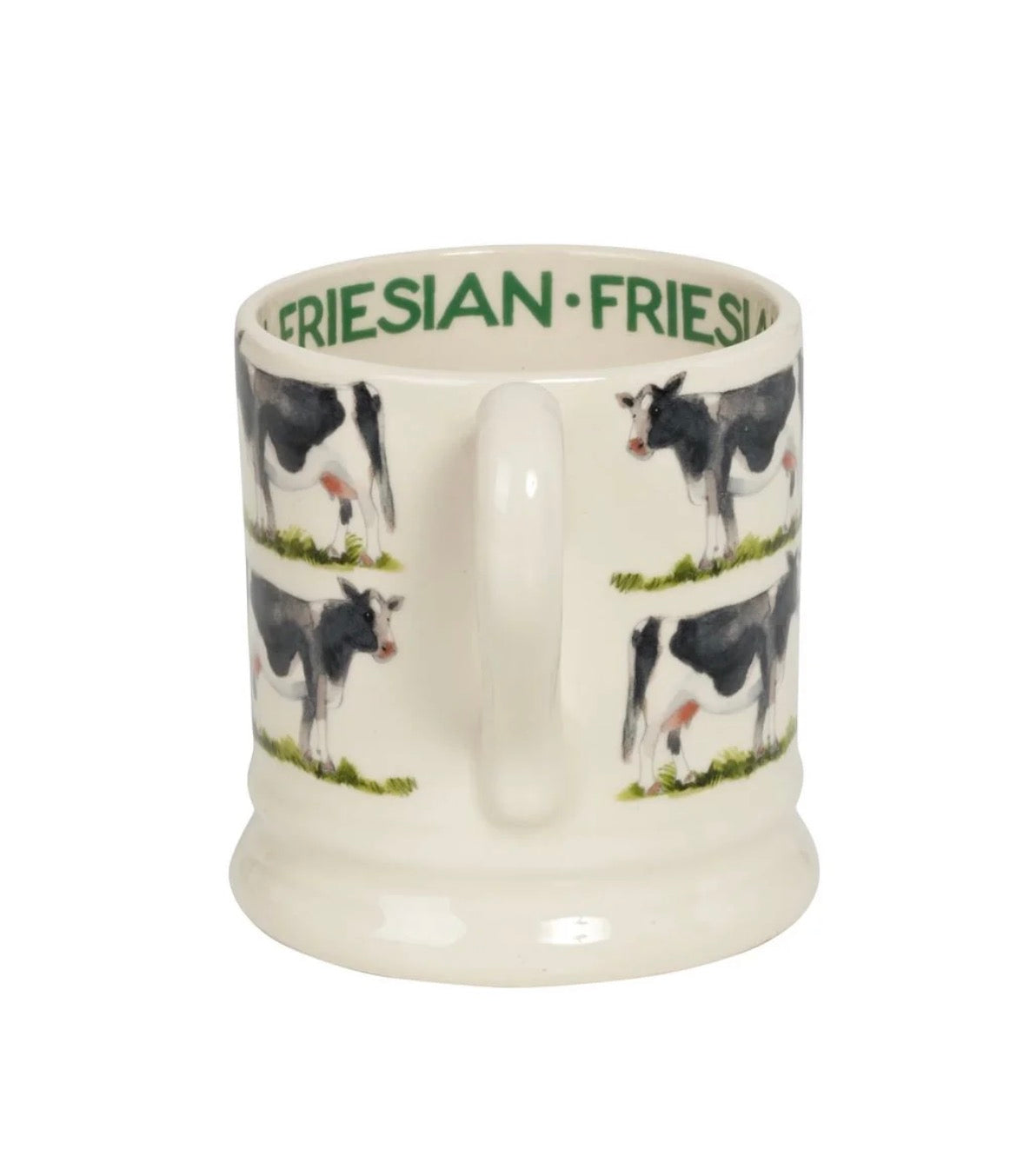 Emma Bridgewater New Friesian Cow 1/2 Pint Mug