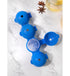 Colourworks Sphere Ice Cube Moulds in Gift Box, LFGB-Grade Silicone - Blue