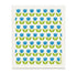 Jangneus Turquoise Small Tulips Dishcloth