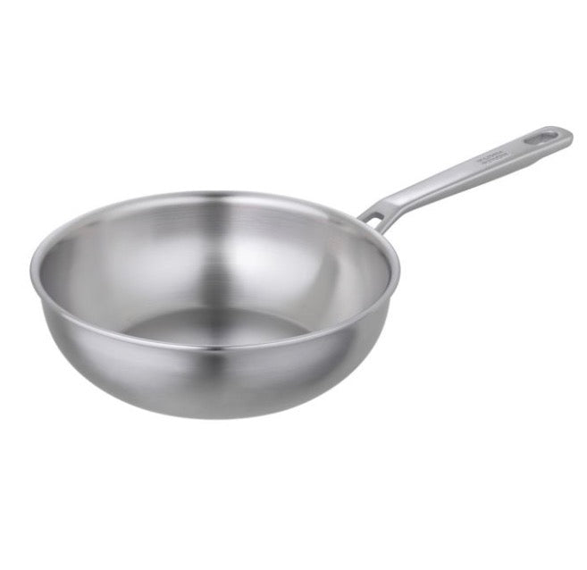 Kuhn Rikon CULINARY FIVEPLY Chef's Pan uncoated 20 cm (Without lid)