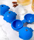 Colourworks Sphere Ice Cube Moulds in Gift Box, LFGB-Grade Silicone - Blue