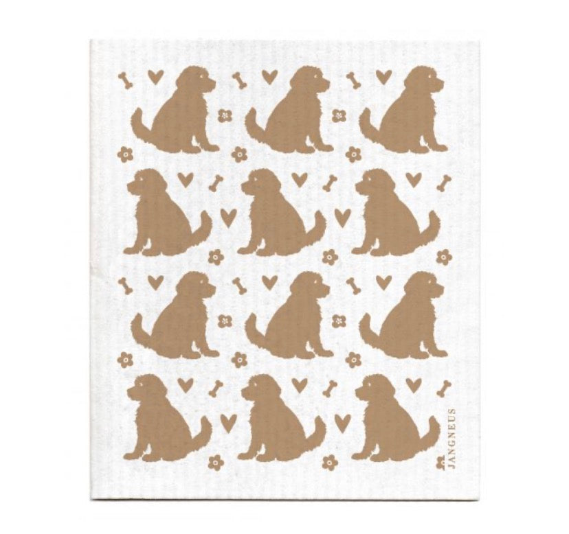 Jangneus Doodle Dog Sand Dishcloth