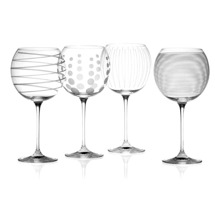 Mikasa Cheers Set Of 4 Balloon Glasses