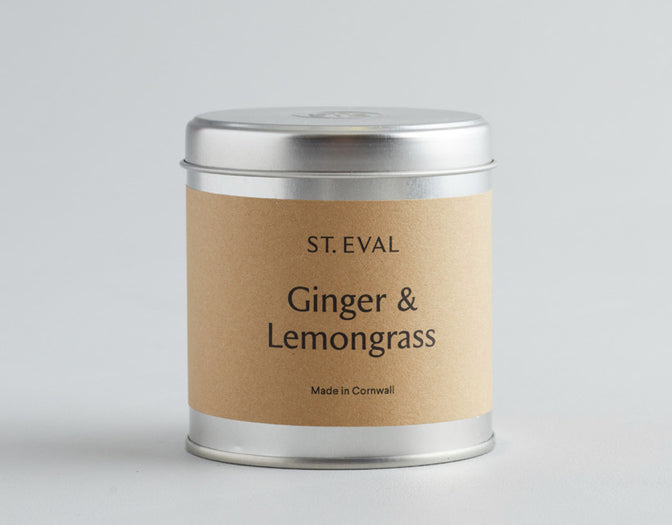 St Eval Ginger & Lemongrass Tin Candle