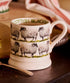 Emma Bridgewater New Scottish Blackface Sheep 1/2 Pint Mug