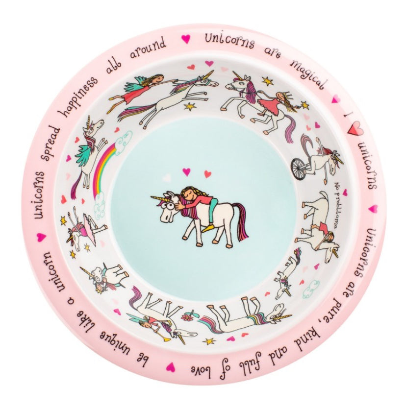 Tyrrell Katz Unicorn Melamine Bowl