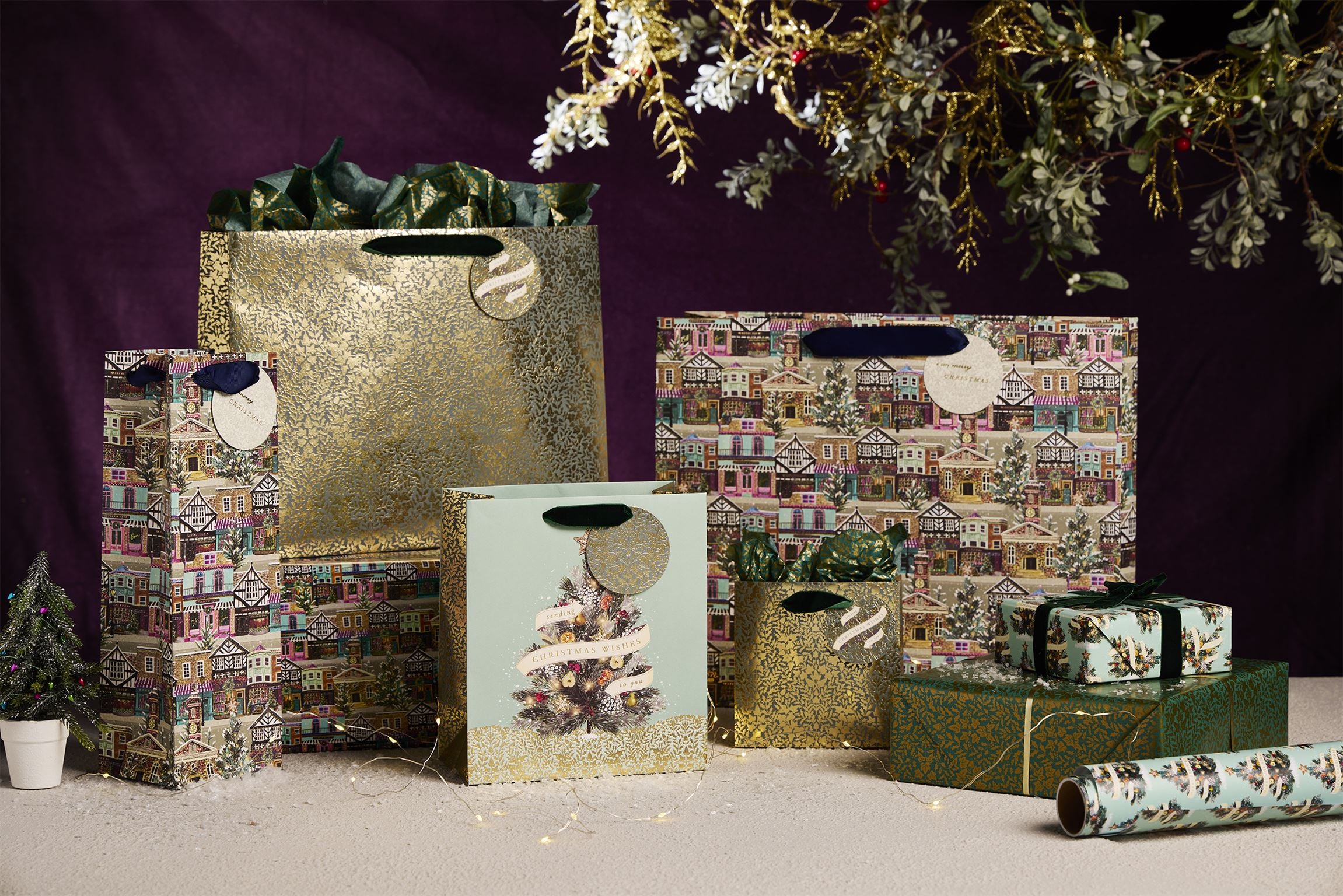 Glick Baroque Large Christmas Gift Bag