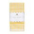 Talking Tables Yellow & White Gingham Tea Towels/Napkins