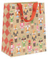 Glick Nutcrackers Kraft Large Gift Bag