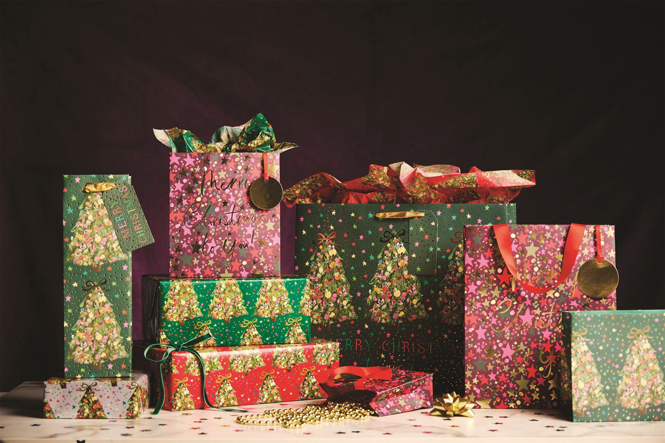 Glick Large Gift Bag Star Light Star Bright