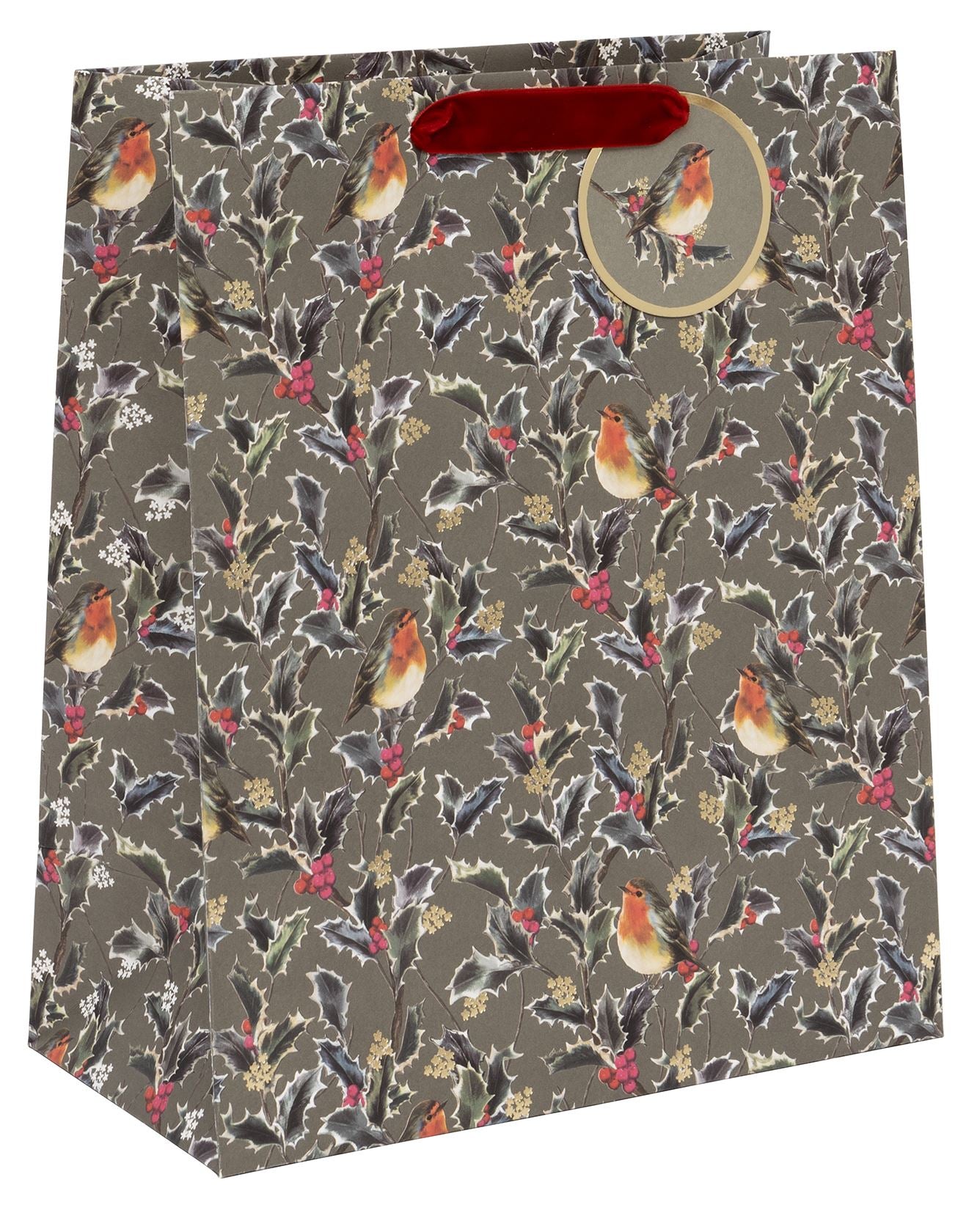 Glick Holly Harmony Large Christmas Gift Bag