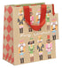 Glick Nutcracker Kraft Gift Bag Medium