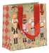 Glick Christmas Small Gift Bag Kraft Nutcracker