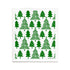 Jangneus Green Christmas Forest Dishcloth