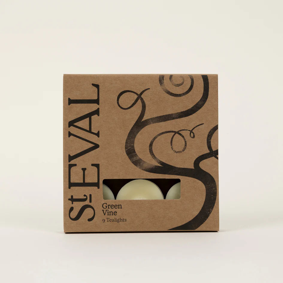 St Eval Green Vine, Scented Tealights NEW