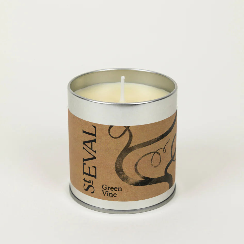 St Eval Green Vine, Scented Tin Candle