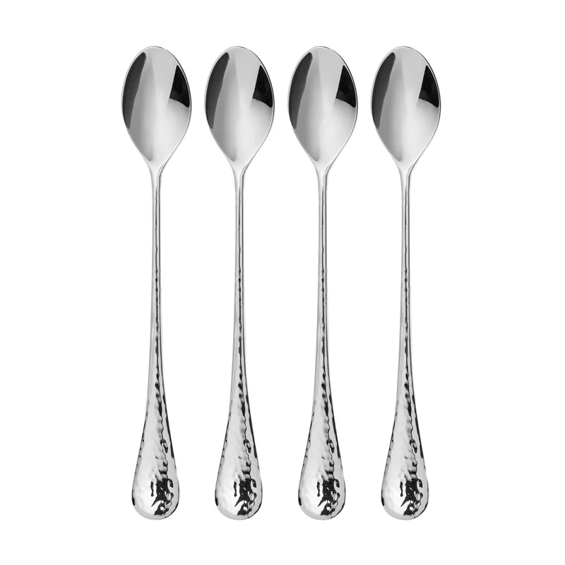 Robert Welch Honeybourne Bright Long Handled Spoon Set of 4