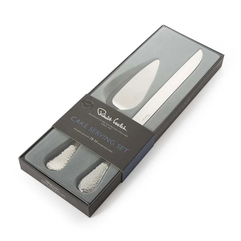 Robert Welch Honeybourne Bright Cake Serving Set 2 Piece