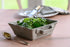 Ceramic Ovenware Dish Small Square Mink, 20 x 20 x 7cm