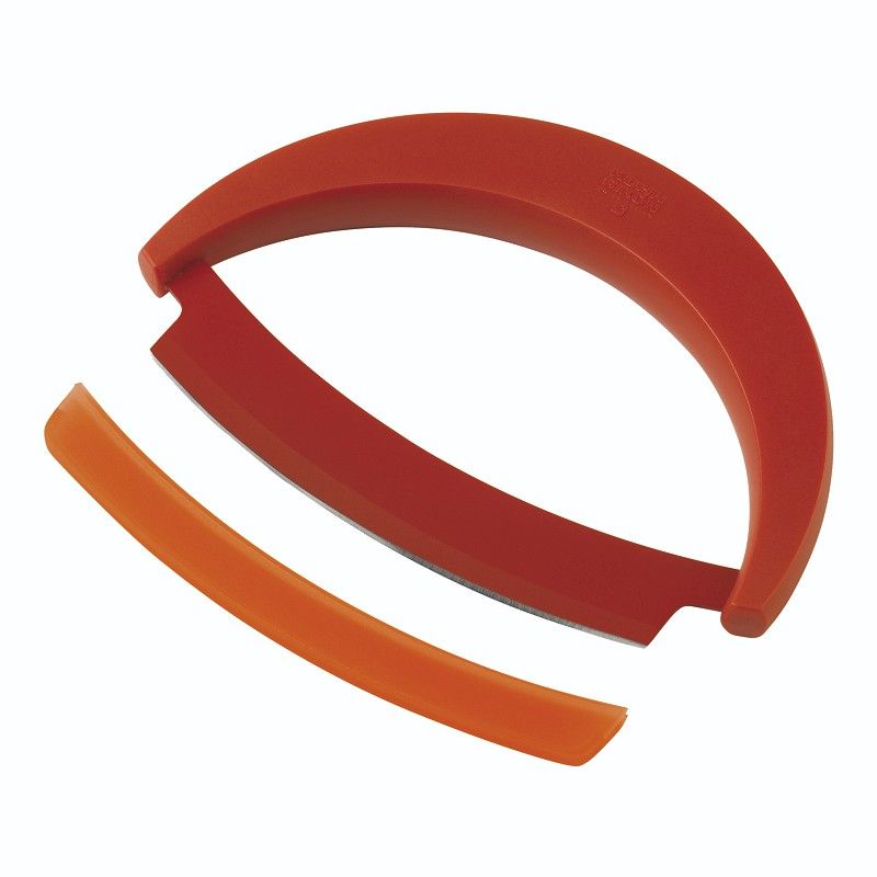Kuhn Rikon Mezzaluna Knife Red