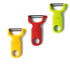 Kuhn Rikon SWISS Peeler Set 3pc yellow/red/green